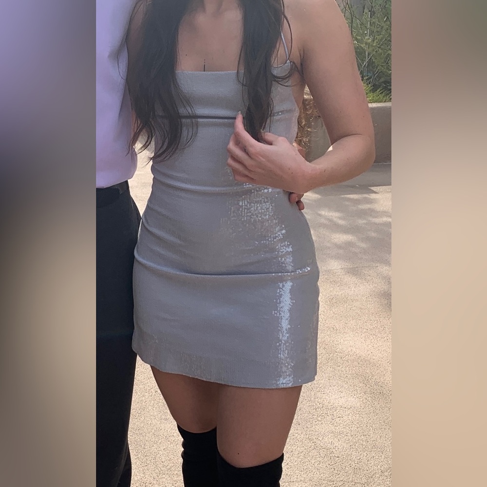 That’s So Fetch Blue Sequin Dress